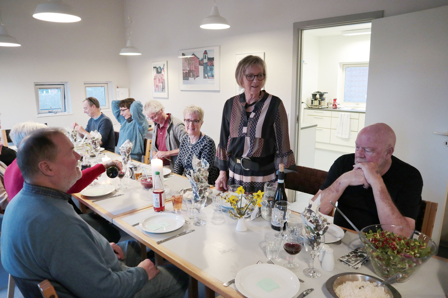 Formand Marianne byder velkommen