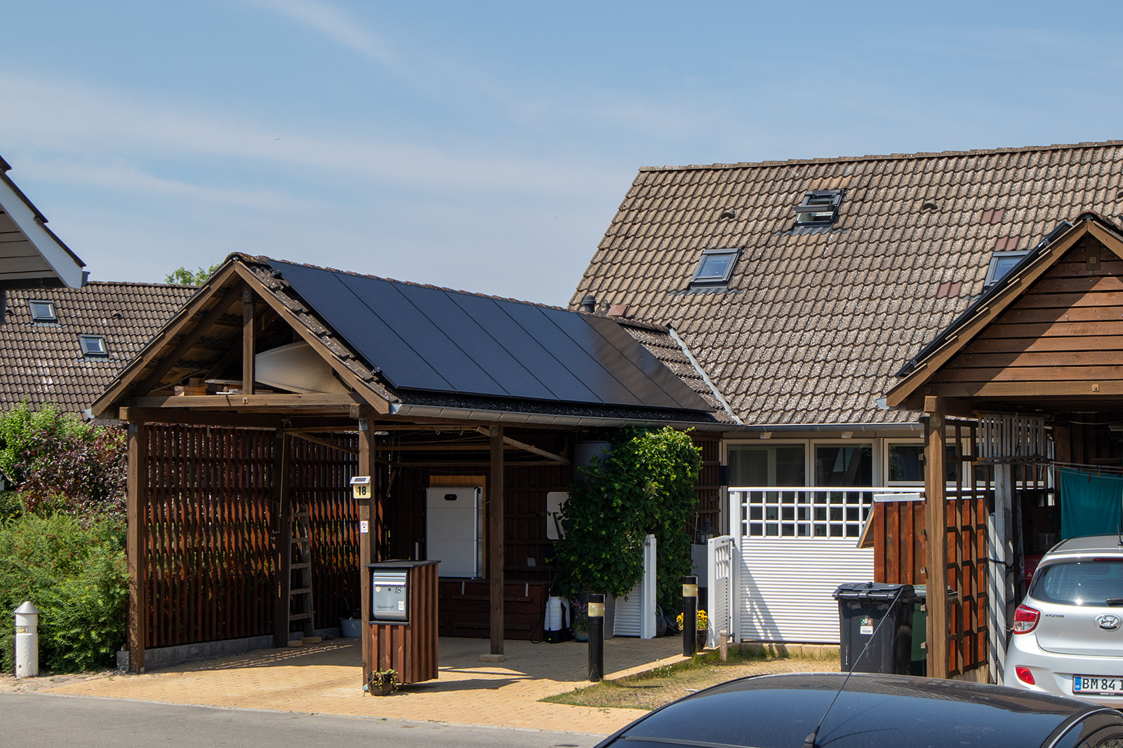 Solceller på carport